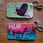 Leuke sleutelhangers met dierenmotief, Overige merken, Overige materialen, Gebruikt, Ophalen of Verzenden