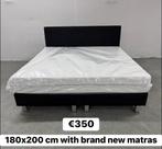 Boxspring 180x200 met NIEUW MATRAS
