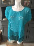 Leuke gehaakte hippie boho Ibiza top maat S / M, Kleding | Dames, Maat 38/40 (M), Douwenmaat 8-3 Meppel, Info@again.nu, Blauw