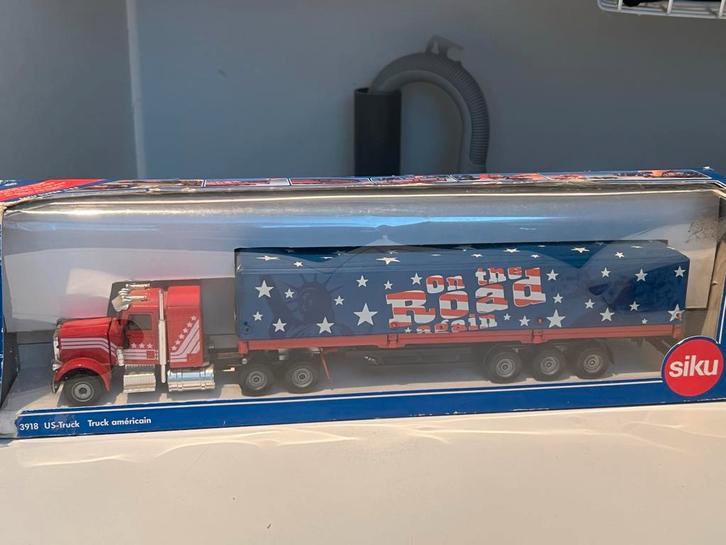 Siku 3918 US-Truck Amerikaans -in doos! 1.55, Hobby en Vrije tijd, Modelauto's | 1:50, Nieuw, Ophalen of Verzenden
