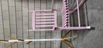 Roze schommelstoel als nieuw, Huis en Inrichting, Stoelen, Ophalen, Zo goed als nieuw, Overige kleuren, Eén