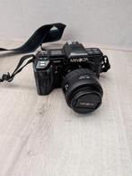 Minolta 7000AF met Flitser & Tas, Audio, Tv en Foto, Fotocamera's Analoog, Ophalen of Verzenden, Gebruikt, Spiegelreflex, Minolta