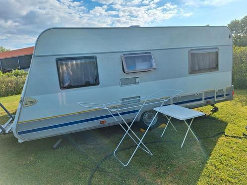 burstner fun 455ts, Caravans en Kamperen, Caravans, Particulier, tot en met 4, 1000 - 1250 kg, Rondzit, Bürstner, Dwarsbed, Vast bed