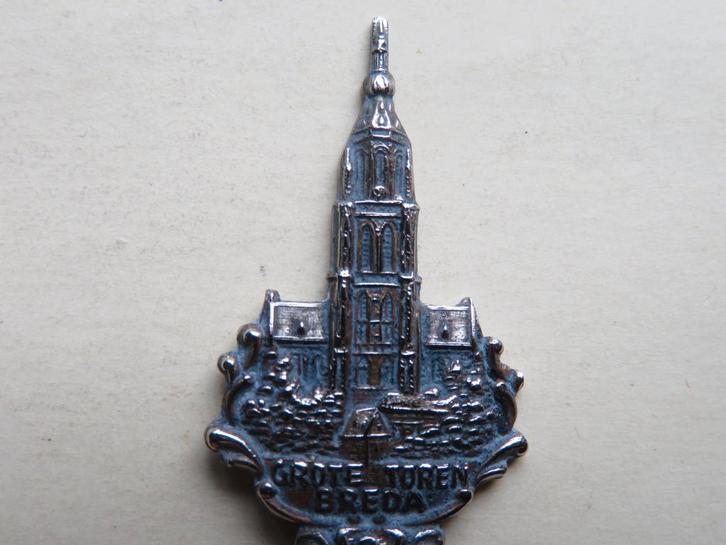 Lepeltje Grote Kerk Breda, Antiek en Kunst, Antiek | Bestek, Verzenden