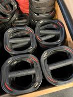 20 x 1 kg les mills smartbar halter schijven, Sport en Fitness, Halterschijven, Gebruikt, Ophalen of Verzenden, Les mills