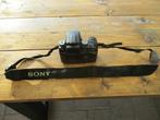 Sony spiegelreflex camera DSLR-A100W- Zwart, Gebruikt, Spiegelreflex, Verzenden, Sony