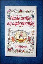 OUDE VERSJES en oude PRENTJES - S Abramsz - Oude versjes en, Verzenden, Gelezen