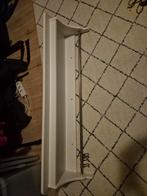 Wandgarderobe met roede en haken, Zo goed als nieuw, Minder dan 100 cm, Hout, Ophalen