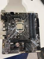 Moederbord met processor i5 9600k, Computers en Software, Moederborden, DDR4, Ophalen of Verzenden, Zo goed als nieuw, Micro-ATX
