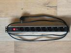 Perel 8-Voudige Stekkerdoos - 19 Inch Rack, Ophalen of Verzenden, Gebruikt, Stopcontact