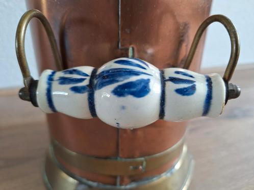 Antieke koperen kolenkit in zeer nette staat., Antiek en Kunst, Antiek | Koper en Brons, Koper, Ophalen of Verzenden