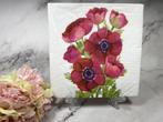 Knutsel servetten klaprozen decoupage nr HM353, Hobby en Vrije tijd, Knutselen, Ophalen of Verzenden, Nieuw, Materiaal