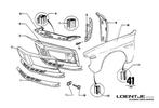 Motorkaprubber BMW 2.5 / 2.8 / 3.0 e9 cs csi, Nieuw, Ophalen of Verzenden, BMW, BMW