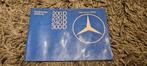 Mercedes Benz 200D 220D 240D 300D instructieboekje Duits 77, Auto diversen, Ophalen of Verzenden