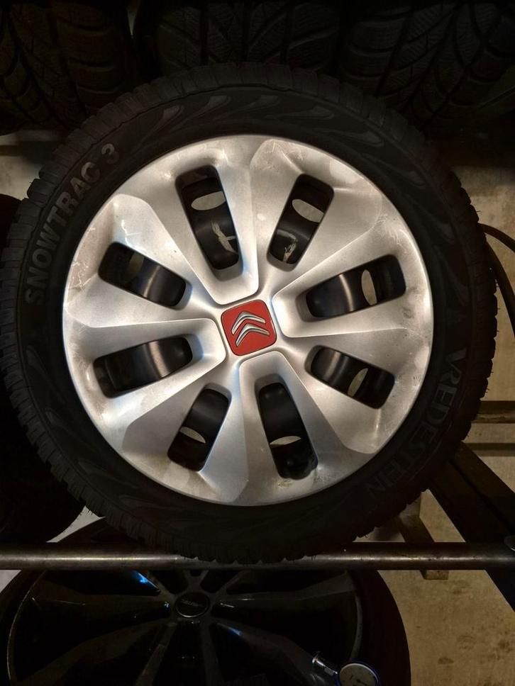 Citroen c1 Winterbanden met velg - vredestein Snowtrac 3, Auto-onderdelen, Banden en Velgen, Banden en Velgen, Winterbanden, Overige maten