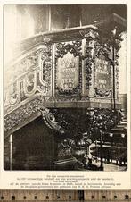 Rotterdam, de mooie preekstoel in de Groote kerk in 1912, Gebruikt, Voor 1940, Verzenden