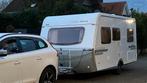 Hymer Eriba Nova 465 + seizoenplek a/h water, Vast bed, Rondzit, Ringverwarming, Particulier
