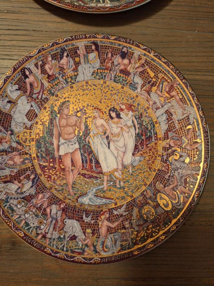 Antieke Griekse Legenden Borden Collectie, Antiek en Kunst, Antiek | Wandborden en Tegels, Ophalen