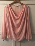 Roze transparante dames blouse met top maat 40, Miss Etam, Maat 38/40 (M), Ophalen of Verzenden, Roze