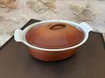 Le Creuset schaal / ovenschaal gietijzer 22 cm vintage, Huis en Inrichting, Ophalen of Verzenden, Zo goed als nieuw, Gietijzer