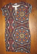 Anna jurk S/M Afrikaanse print nieuw, Kleding | Dames, Ophalen of Verzenden, Zo goed als nieuw, Maat 38/40 (M), Onder de knie