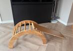 Houten klimboog met glijbaan, Kinderen en Baby's, Speelgoed | Houten speelgoed, Ophalen of Verzenden, Zo goed als nieuw