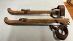 Antieke houtjes schaatsen van Nooitgedacht & zn Ijlst, Ophalen of Verzenden, Gebruikt, Overige merken