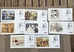 Enveloppen Hongerwinter 1944 75 Jaar Vrijheid 8 stuks, Ophalen of Verzenden, Overige soorten, Nederland, Overige typen