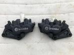 Brembo Remklauwen 65mm zwart remleiding staalomvlochten, Ophalen of Verzenden, Gebruikt