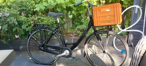 Zwarte meisjes fiets, Fietsen en Brommers, Fietsen | Meisjes, Gebruikt, Ophalen