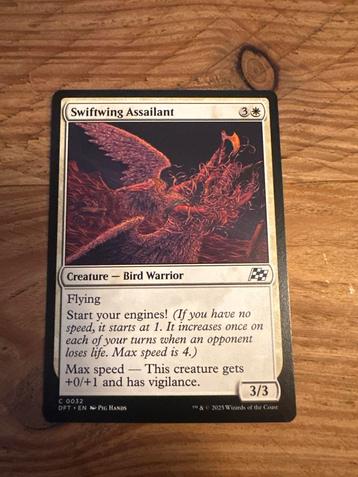 MTG - Swiftwing Assailant - Losse Kaart beschikbaar voor biedingen