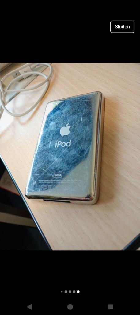 Goed werkende 160 gb Apple iPod nano, Audio, Tv en Foto, Mp3-spelers | Apple iPod, Gebruikt, Nano, 40 GB en meer, Zilver, Ophalen of Verzenden