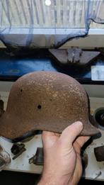 Wintercamo m40 helm, Verzamelen, Militaria | Tweede Wereldoorlog, Duitsland, Ophalen of Verzenden, Helm of Baret, Landmacht