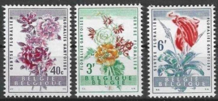 Belgie 1960 - Yvert/OBP 1122-1124 - Gentse Floralien II (PF), Postzegels en Munten, Postzegels | Europa | België, Postfris, Verzenden