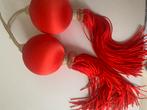 Rode decoratieve kerstballen nieuw, Ophalen of Verzenden, Nieuw