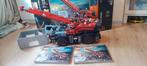 Lego technic mobiele kraan 42082 zgan electrisch bestuurbaar, Ophalen of Verzenden, Zo goed als nieuw, Complete set, Lego