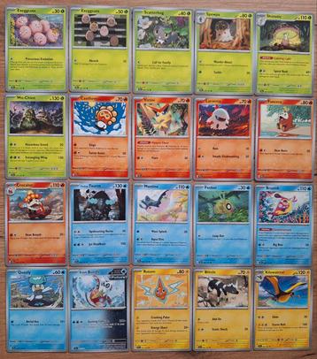 Pokémon diverse kaarten uit de set Surging Sparks beschikbaar voor biedingen