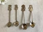 4 Theelepels Wajang 3e gehalte zilver 800, Antiek en Kunst, Verzenden