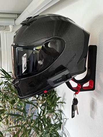 De Perfecte Helmhaak – Wandhouder voor Helm en Sleutels beschikbaar voor biedingen