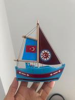 Houten Trabzon Boot Handgemaakt Souvenir, Ophalen of Verzenden, Gebruikt