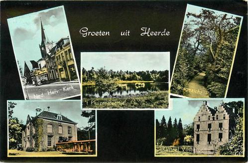 (387-147-043) Heerde Groeten uit, Verzamelen, Ansichtkaarten | Nederland, Gelderland, Verzenden