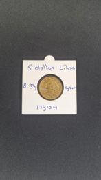 5 $ Liberty Head USA 1904 - Gold half eagle, Ophalen of Verzenden, Goud