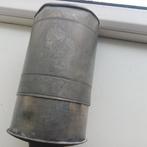 antieke tinnen chinese theebus , draakmotief, met merkteken, Antiek en Kunst, Ophalen of Verzenden