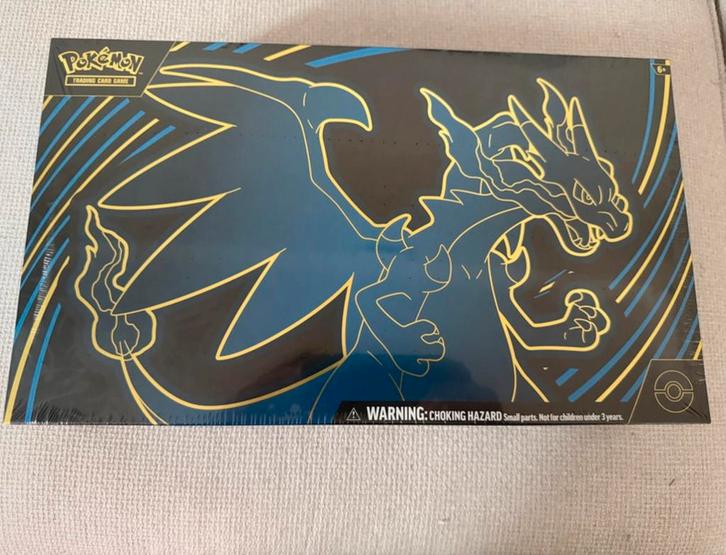 Pokemon Mega Charizard X Ex Ultra Premium Collection UPC, Hobby en Vrije tijd, Verzamelkaartspellen | Pokémon, Ophalen of Verzenden