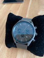 Mats Meier Polshorloge - Stijlvol en Modern, Sieraden, Tassen en Uiterlijk, Horloges | Heren, Staal, Polshorloge, Zo goed als nieuw