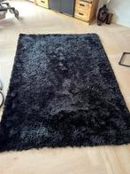Zwart Hoogpolig Vloerkleed 160x220cm, Huis en Inrichting, Stoffering | Tapijten en Kleden, Ophalen, Zwart, 150 tot 200 cm, 200 cm of meer