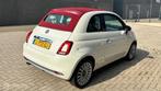 Fiat 500C 1.2 Lounge NAVI+LM-16+PDC+RESERVEWIEL, Auto's, Fiat, Gebruikt, 4 cilinders, Wit, Bedrijf