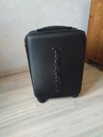 Zwarte Trolley Koffer - Klein Formaat, Uitschuifbare handgreep, Hard kunststof, Minder dan 50 cm, Ophalen of Verzenden