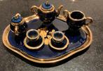 Vintage Limoges miniatuurpoppentheeset:porselein, Verzamelen, Ophalen of Verzenden, Zo goed als nieuw