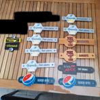 Reclamebordjes open / tot ziens deurreclame horeca 12 stuks, Ophalen of Verzenden, Gebruikt, Reclamebord